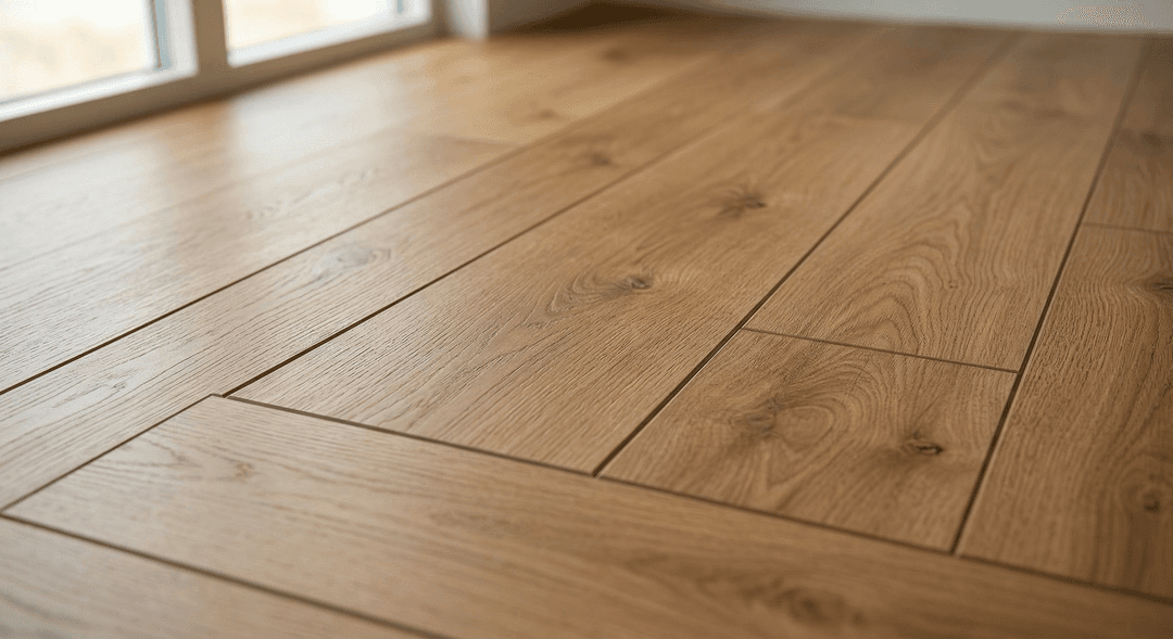 Luxury vinyl plank flooring